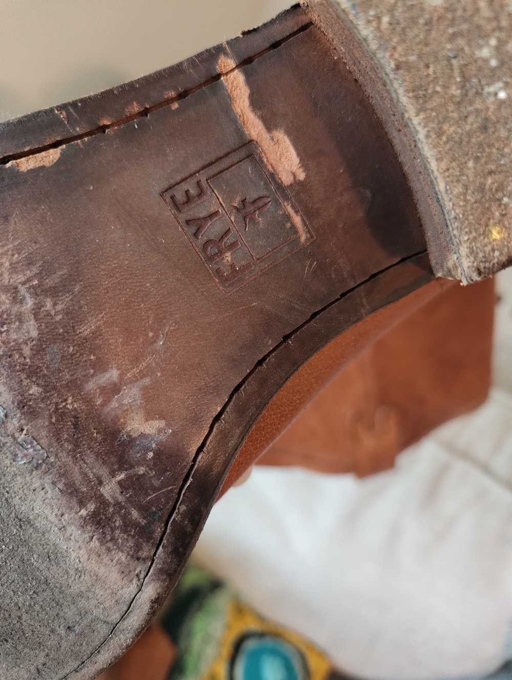 Menorca Leather Mid-Calf Boots in Brown - Picture 7 of 13